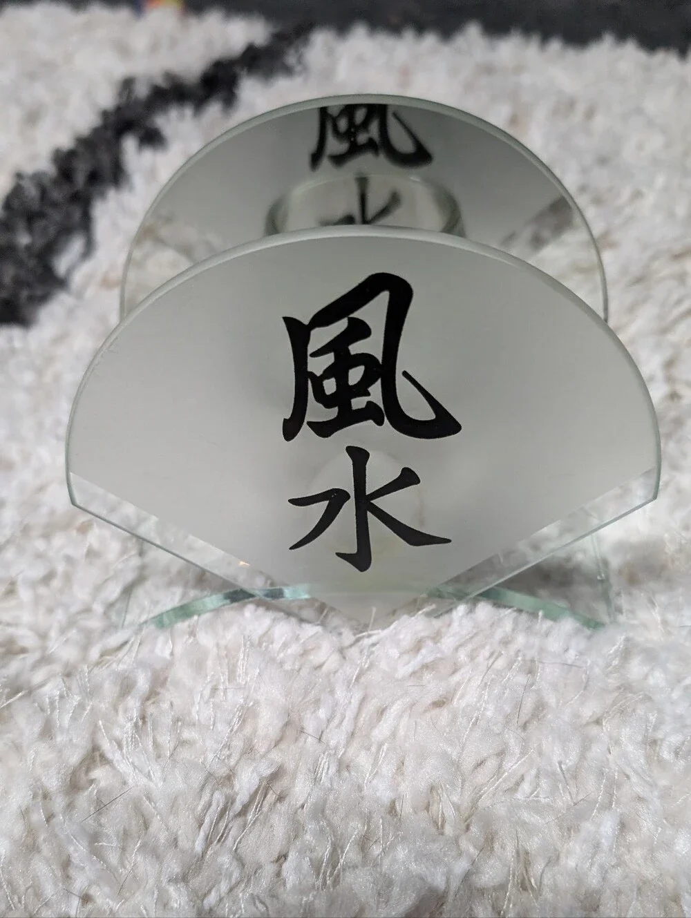 Mirrored, Glass Votive/Tea light Holder